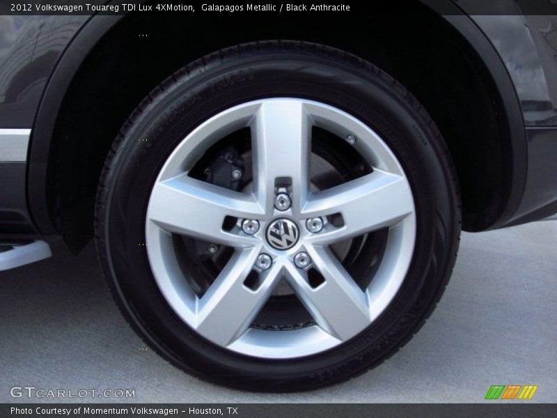 Galapagos Metallic / Black Anthracite 2012 Volkswagen Touareg TDI Lux 4XMotion