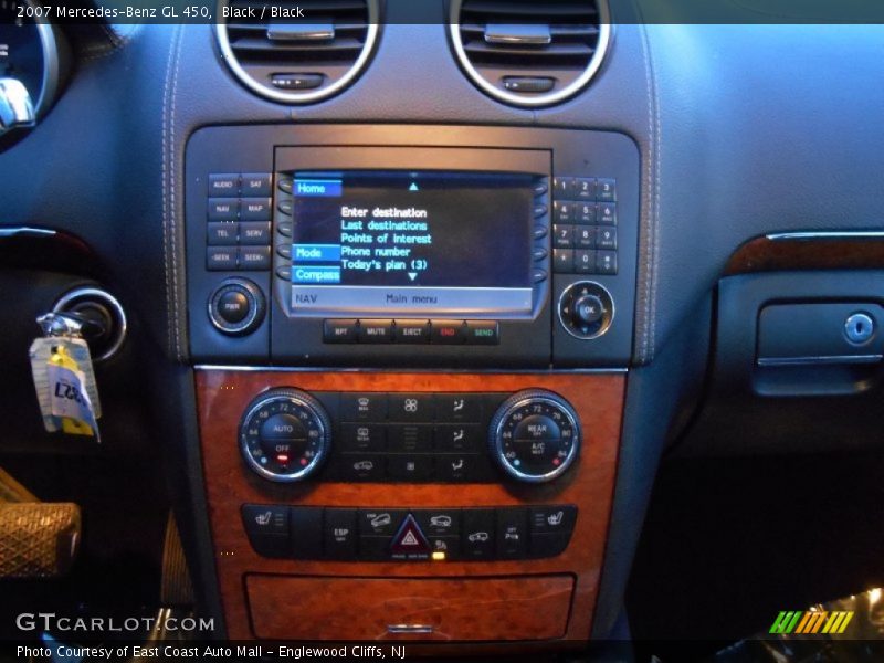 Black / Black 2007 Mercedes-Benz GL 450