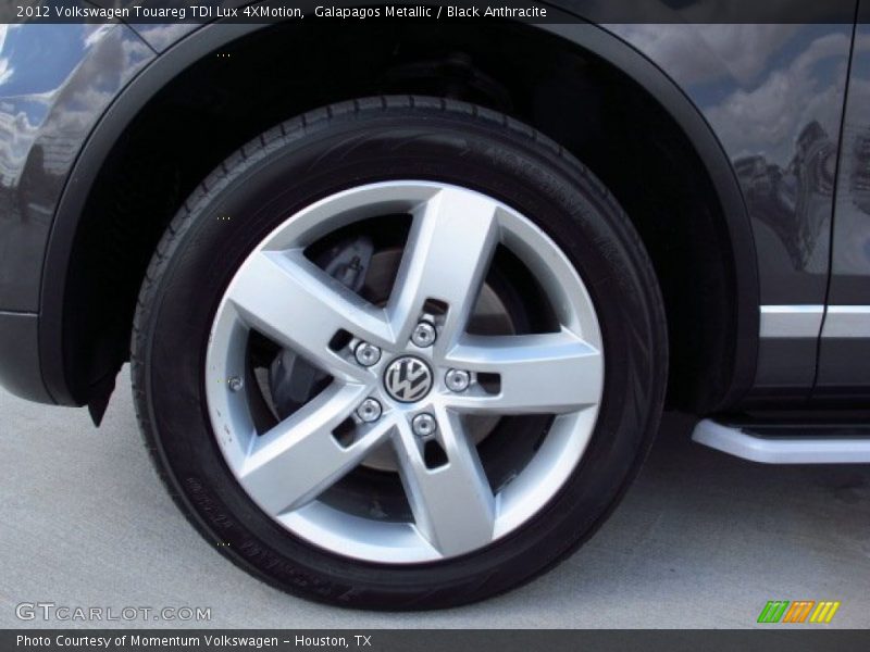 Galapagos Metallic / Black Anthracite 2012 Volkswagen Touareg TDI Lux 4XMotion