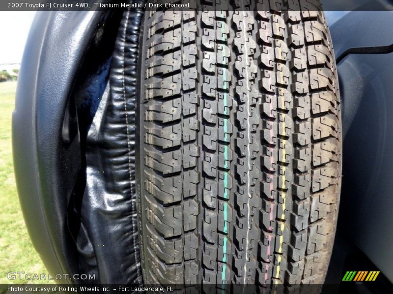 Titanium Metallic / Dark Charcoal 2007 Toyota FJ Cruiser 4WD