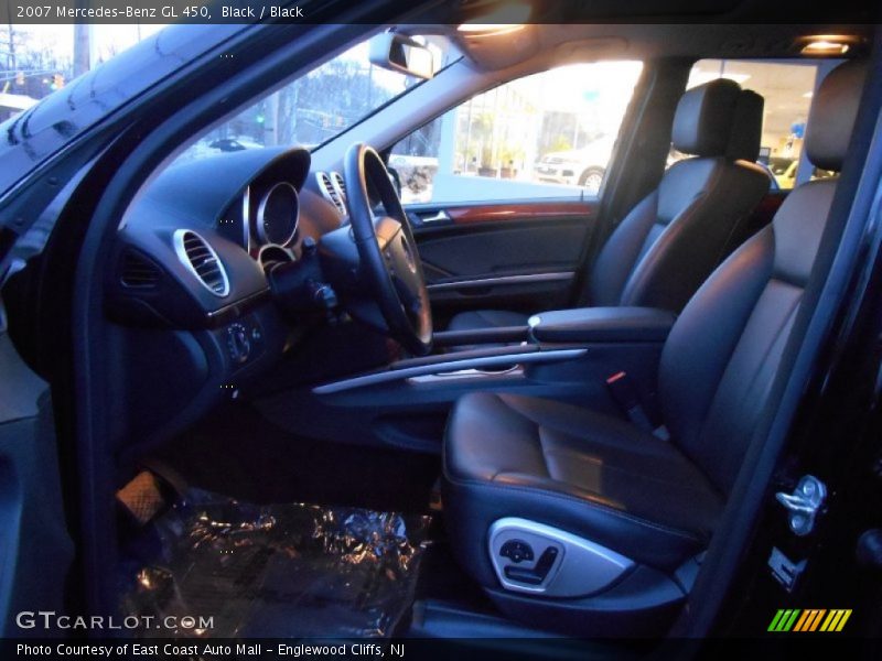Black / Black 2007 Mercedes-Benz GL 450