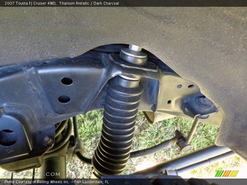Titanium Metallic / Dark Charcoal 2007 Toyota FJ Cruiser 4WD