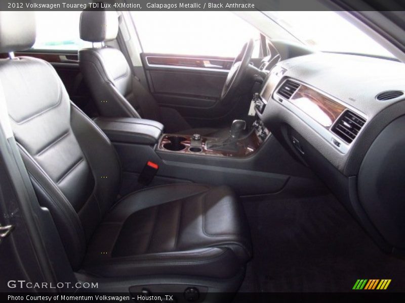 Galapagos Metallic / Black Anthracite 2012 Volkswagen Touareg TDI Lux 4XMotion