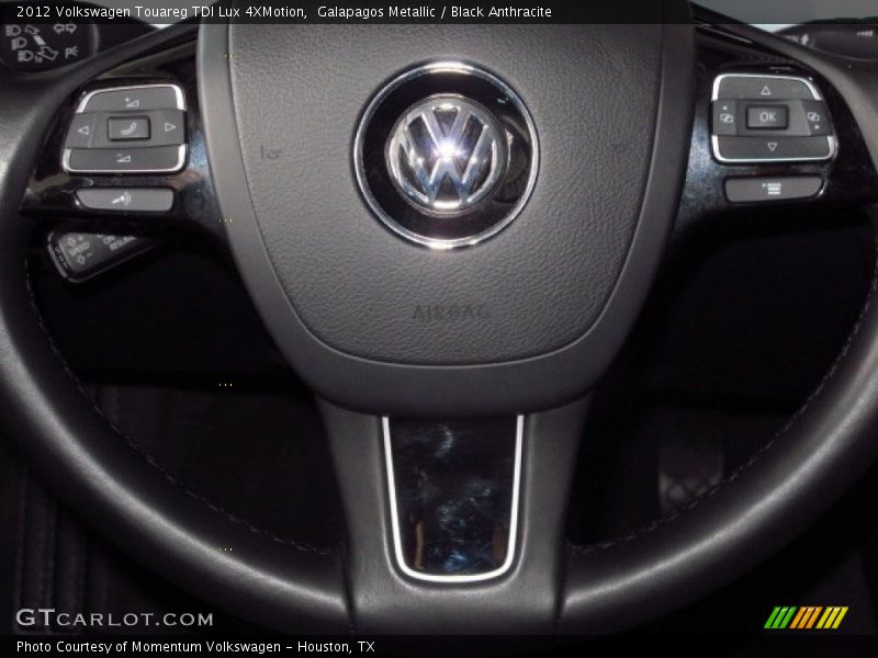 Galapagos Metallic / Black Anthracite 2012 Volkswagen Touareg TDI Lux 4XMotion