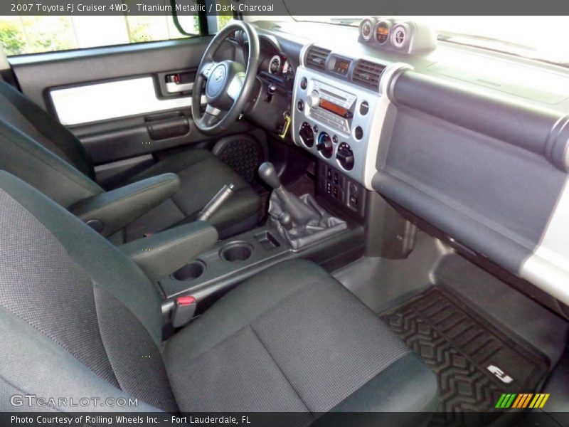 Titanium Metallic / Dark Charcoal 2007 Toyota FJ Cruiser 4WD