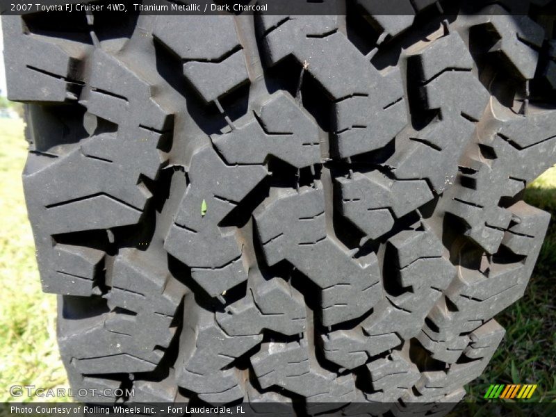 Titanium Metallic / Dark Charcoal 2007 Toyota FJ Cruiser 4WD