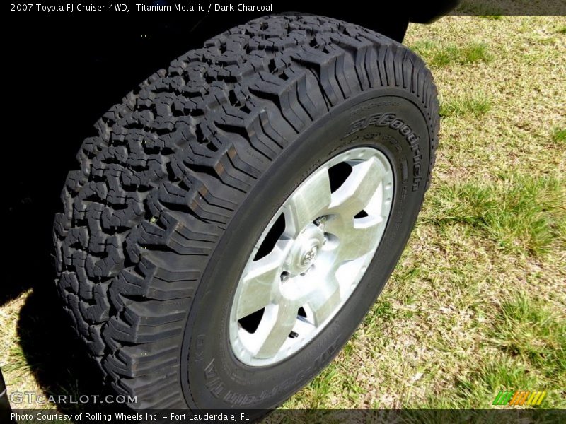Titanium Metallic / Dark Charcoal 2007 Toyota FJ Cruiser 4WD