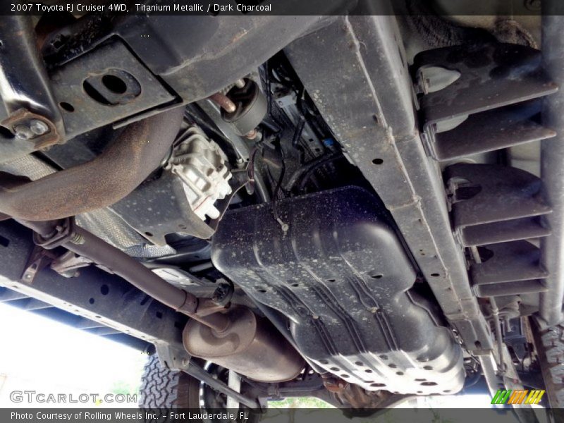 Titanium Metallic / Dark Charcoal 2007 Toyota FJ Cruiser 4WD