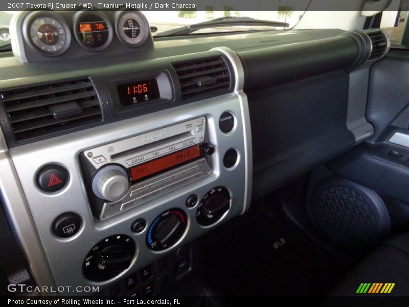 Titanium Metallic / Dark Charcoal 2007 Toyota FJ Cruiser 4WD
