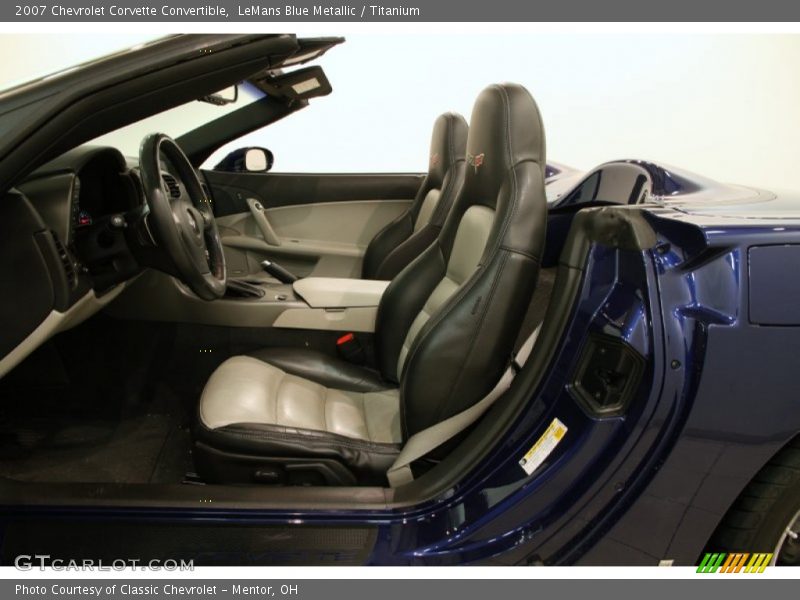 LeMans Blue Metallic / Titanium 2007 Chevrolet Corvette Convertible