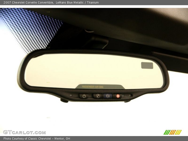 LeMans Blue Metallic / Titanium 2007 Chevrolet Corvette Convertible