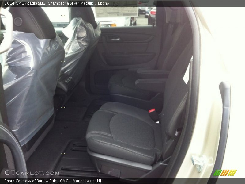 Champagne Silver Metallic / Ebony 2014 GMC Acadia SLE