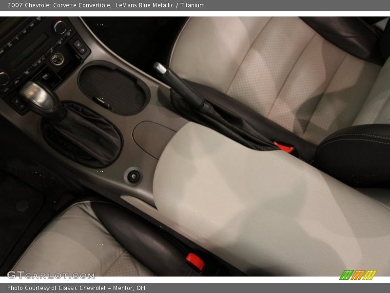LeMans Blue Metallic / Titanium 2007 Chevrolet Corvette Convertible