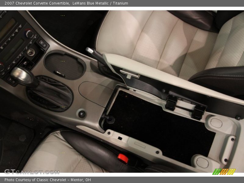 LeMans Blue Metallic / Titanium 2007 Chevrolet Corvette Convertible