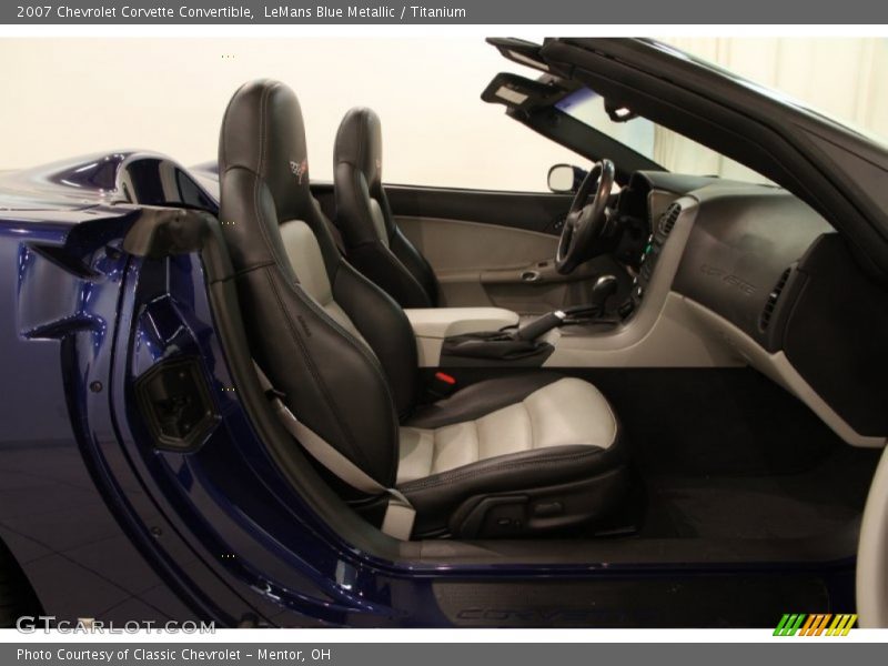 LeMans Blue Metallic / Titanium 2007 Chevrolet Corvette Convertible