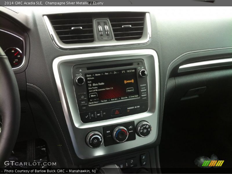 Champagne Silver Metallic / Ebony 2014 GMC Acadia SLE
