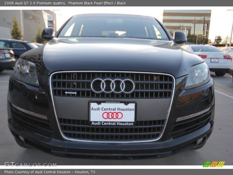 Phantom Black Pearl Effect / Black 2008 Audi Q7 3.6 Premium quattro
