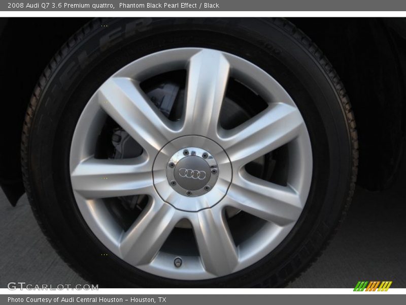 Phantom Black Pearl Effect / Black 2008 Audi Q7 3.6 Premium quattro