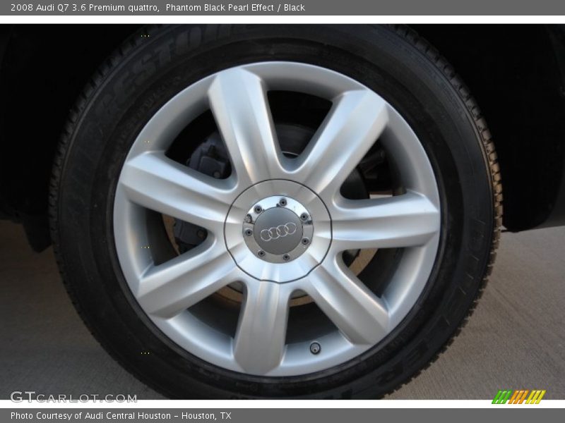Phantom Black Pearl Effect / Black 2008 Audi Q7 3.6 Premium quattro