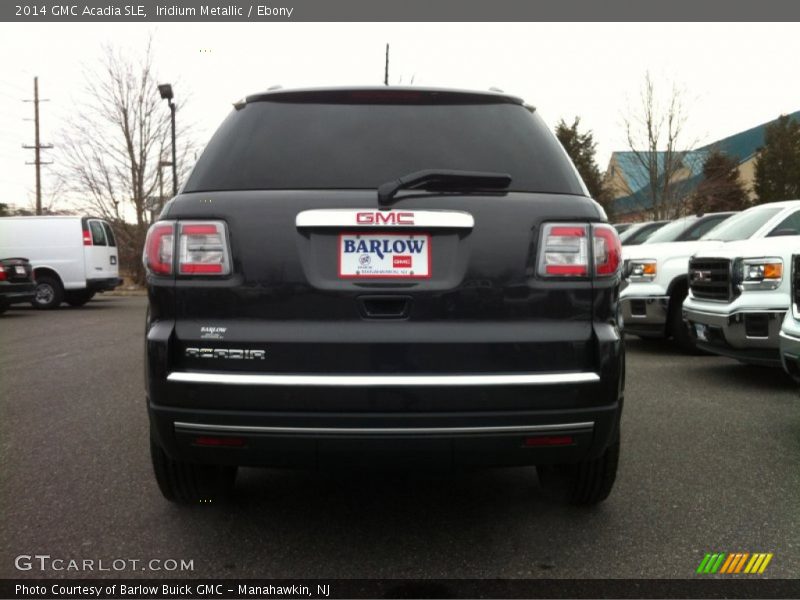 Iridium Metallic / Ebony 2014 GMC Acadia SLE