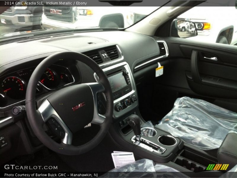 Iridium Metallic / Ebony 2014 GMC Acadia SLE