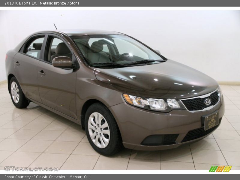 Metallic Bronze / Stone 2013 Kia Forte EX