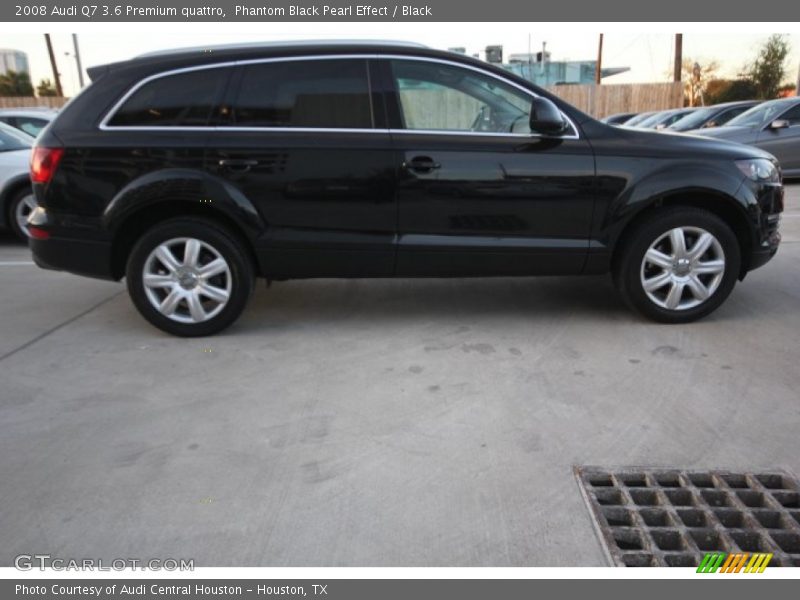 Phantom Black Pearl Effect / Black 2008 Audi Q7 3.6 Premium quattro