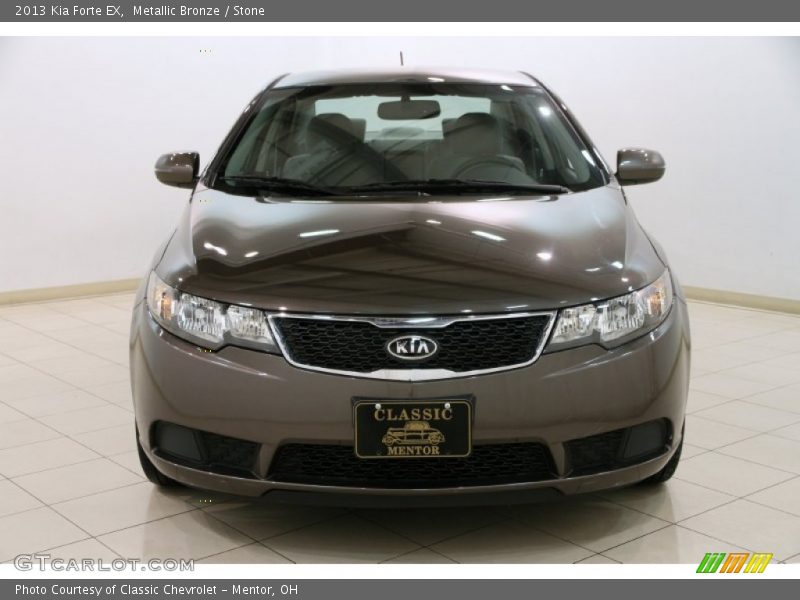 Metallic Bronze / Stone 2013 Kia Forte EX