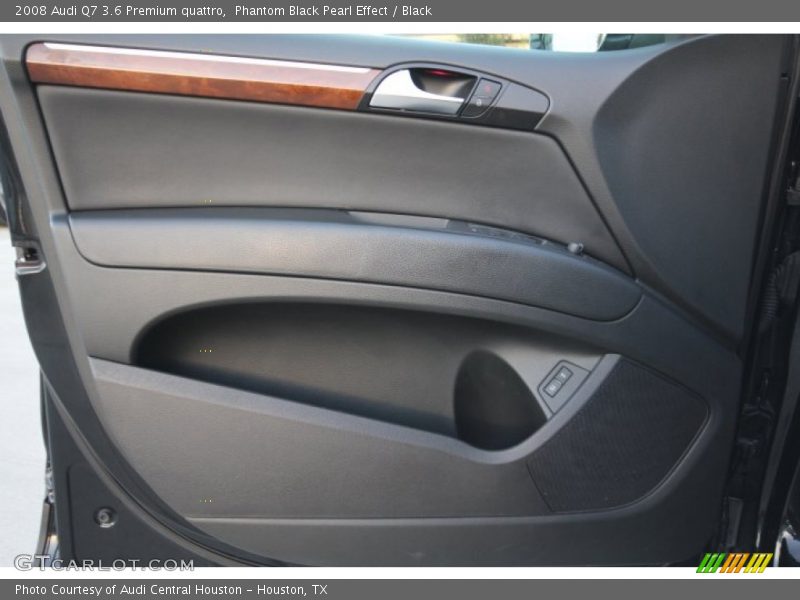 Phantom Black Pearl Effect / Black 2008 Audi Q7 3.6 Premium quattro