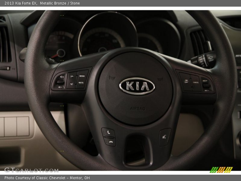 Metallic Bronze / Stone 2013 Kia Forte EX