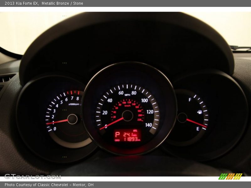Metallic Bronze / Stone 2013 Kia Forte EX