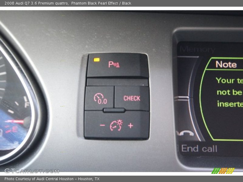 Phantom Black Pearl Effect / Black 2008 Audi Q7 3.6 Premium quattro