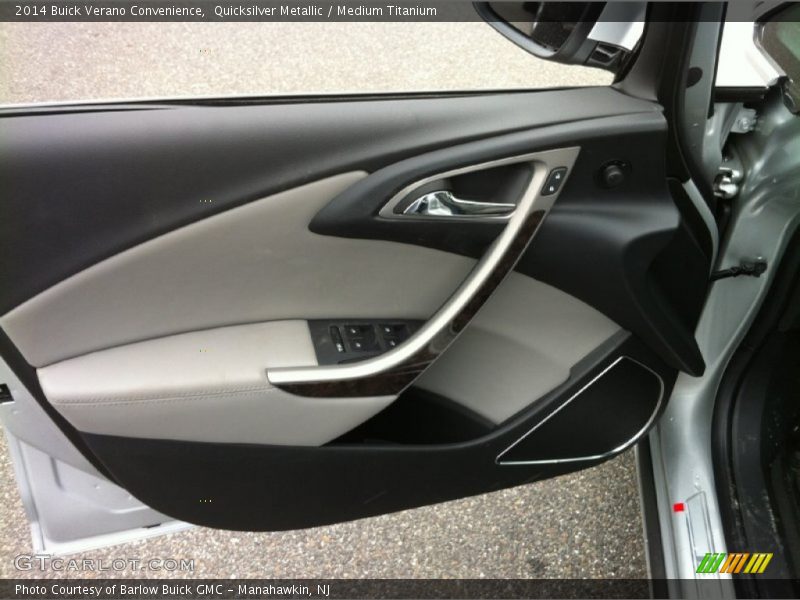 Quicksilver Metallic / Medium Titanium 2014 Buick Verano Convenience