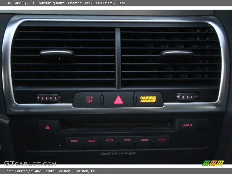 Phantom Black Pearl Effect / Black 2008 Audi Q7 3.6 Premium quattro