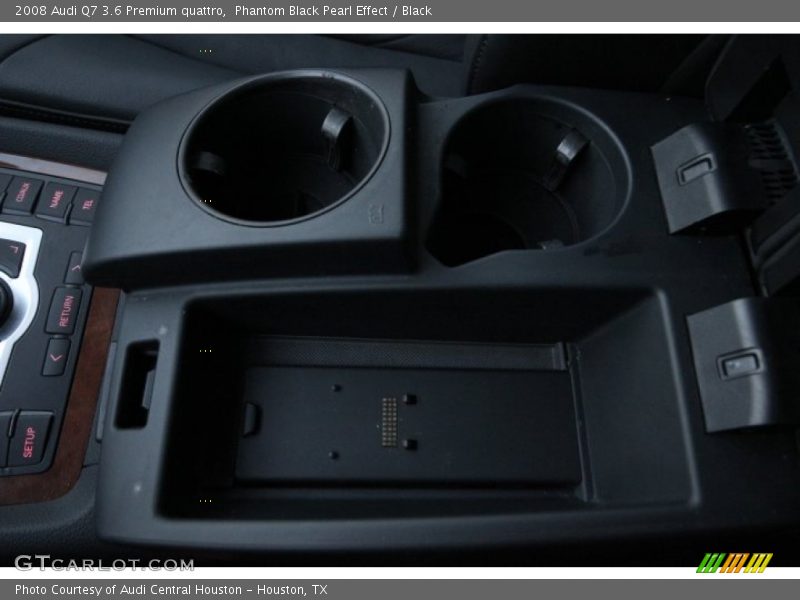 Phantom Black Pearl Effect / Black 2008 Audi Q7 3.6 Premium quattro