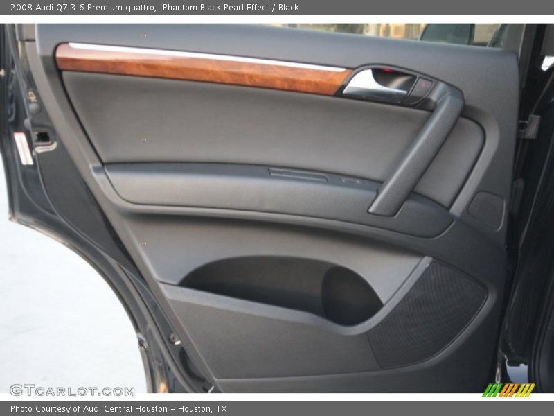 Phantom Black Pearl Effect / Black 2008 Audi Q7 3.6 Premium quattro