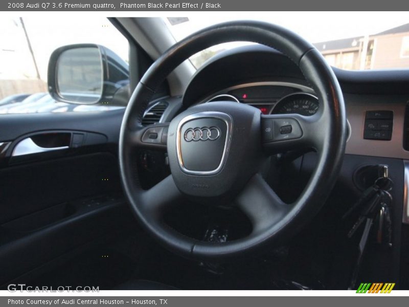 Phantom Black Pearl Effect / Black 2008 Audi Q7 3.6 Premium quattro