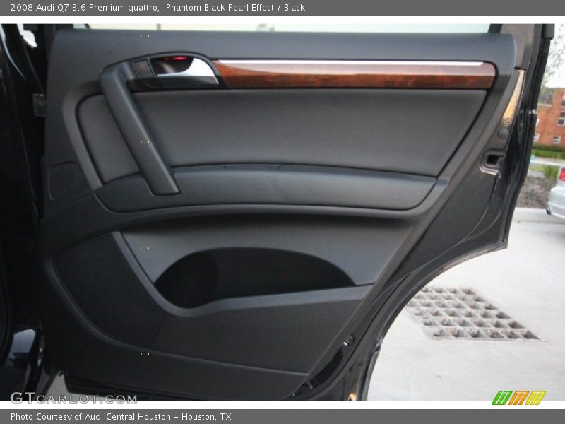 Phantom Black Pearl Effect / Black 2008 Audi Q7 3.6 Premium quattro