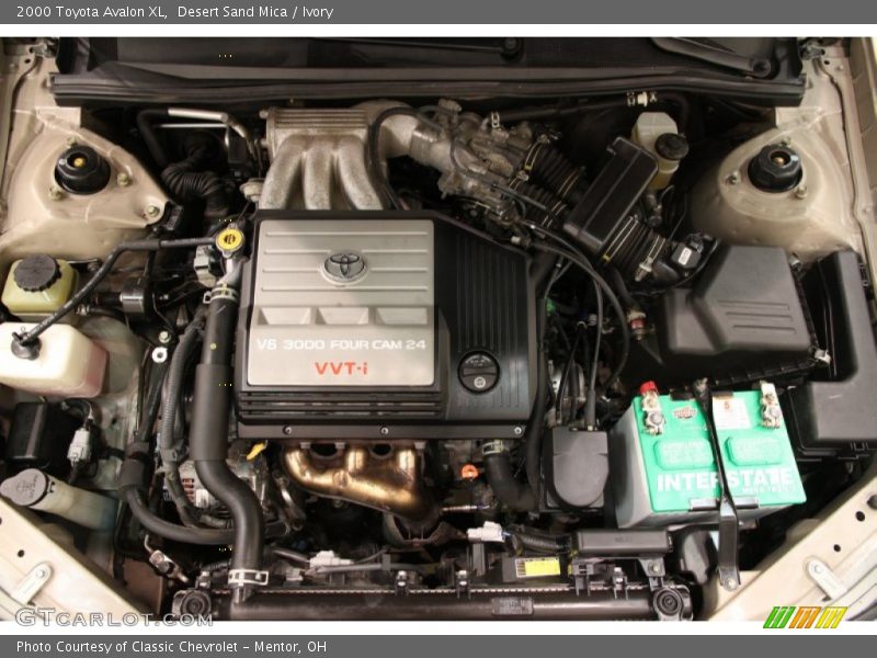Desert Sand Mica / Ivory 2000 Toyota Avalon XL