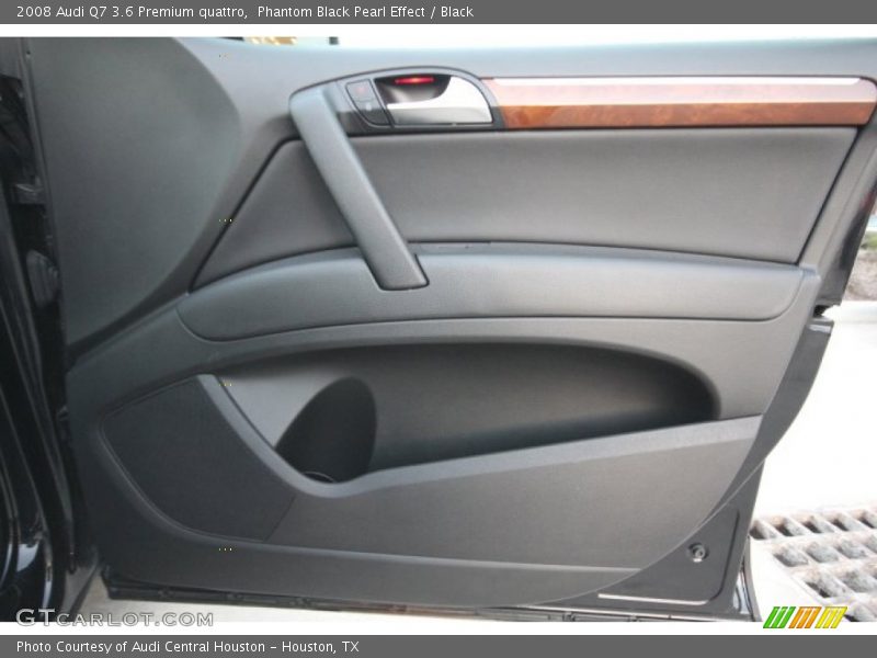Phantom Black Pearl Effect / Black 2008 Audi Q7 3.6 Premium quattro