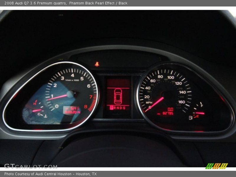 Phantom Black Pearl Effect / Black 2008 Audi Q7 3.6 Premium quattro