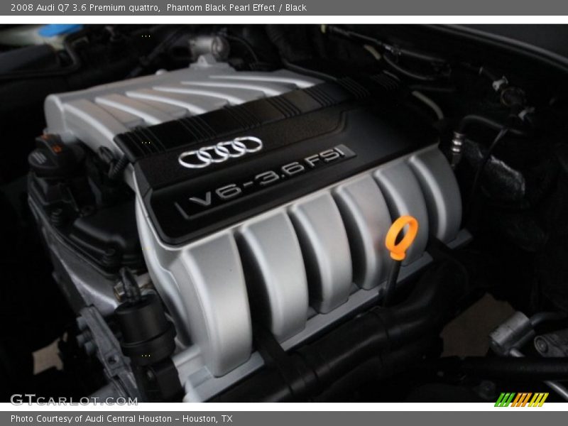 Phantom Black Pearl Effect / Black 2008 Audi Q7 3.6 Premium quattro