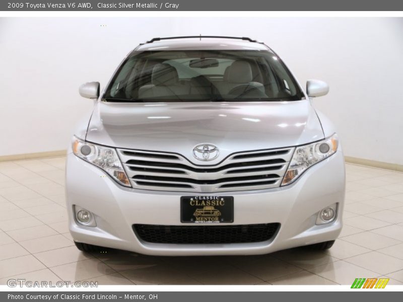 Classic Silver Metallic / Gray 2009 Toyota Venza V6 AWD