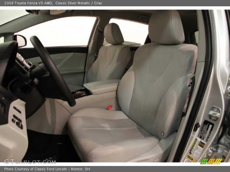 Classic Silver Metallic / Gray 2009 Toyota Venza V6 AWD