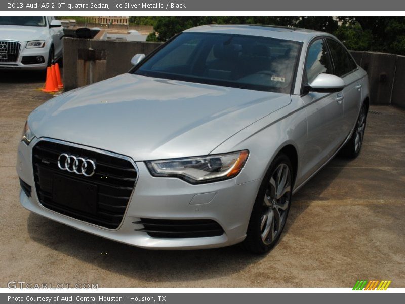 Ice Silver Metallic / Black 2013 Audi A6 2.0T quattro Sedan