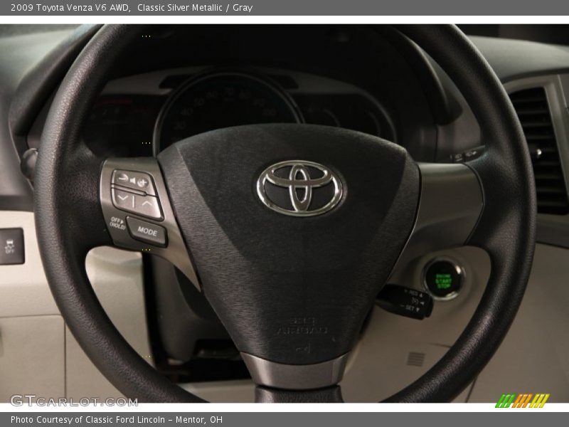 Classic Silver Metallic / Gray 2009 Toyota Venza V6 AWD