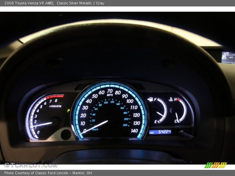 Classic Silver Metallic / Gray 2009 Toyota Venza V6 AWD
