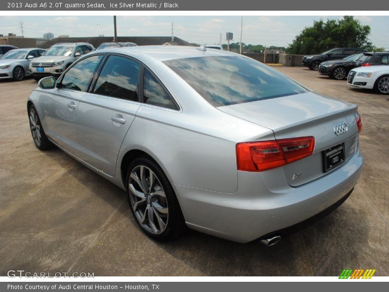 Ice Silver Metallic / Black 2013 Audi A6 2.0T quattro Sedan