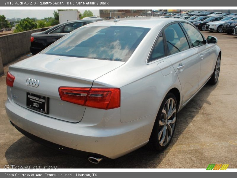 Ice Silver Metallic / Black 2013 Audi A6 2.0T quattro Sedan