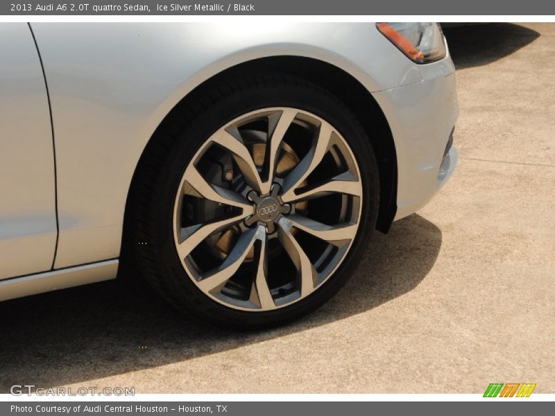 Ice Silver Metallic / Black 2013 Audi A6 2.0T quattro Sedan